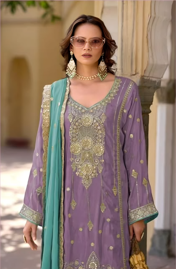 Plazo Style Sharara Suit