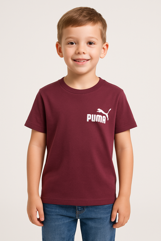 Puma Boys Cotton T-Shirt