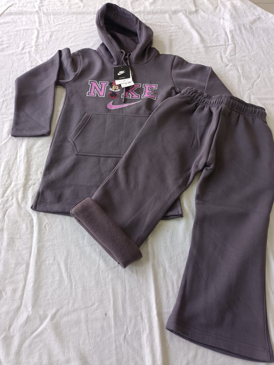 Girlish fleece cord sets