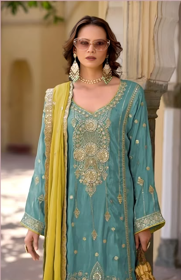 Plazo Style Sharara Suit