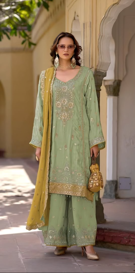 Plazo Style Sharara Suit