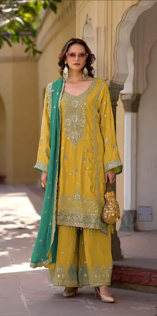 Plazo Style Sharara Suit