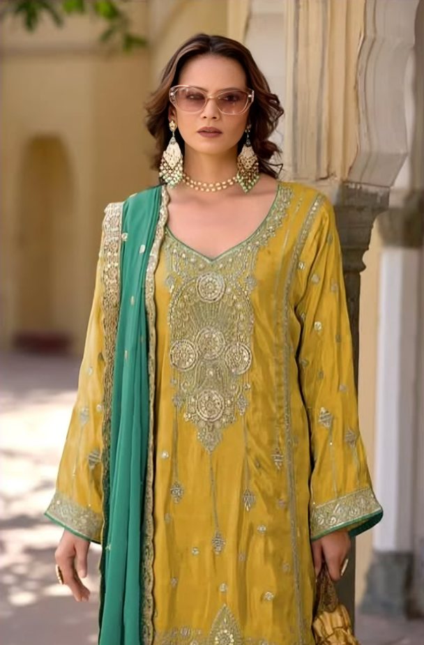 Plazo Style Sharara Suit