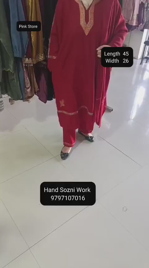 Ladies stitched pheran sets